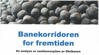 Ilustrasjonsbilde - malmkuler på forsiden av rapport
