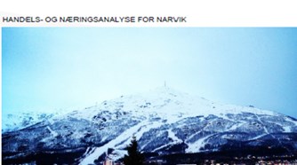 Illustrasjonsbilde - forsiden av analyse - Fagernesfjellet i Narvik