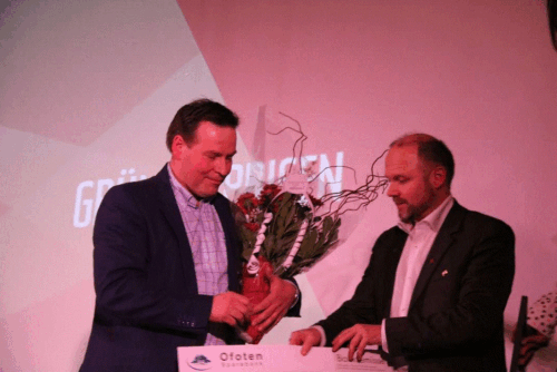 Fjorårets gründerpris 2017 gikk til Ole Saltvik (Saltvik Mek AS og Saltvik Påbygg AS)