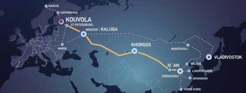 Endestasjon: Det pekes på havna i Narvik når finske Kouvola markedsfører «Silkeveien» fra Kina.
